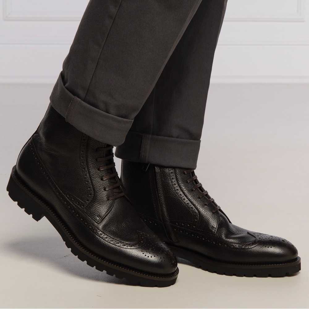 Hugo Boss Edenlug Leather Dress Shoes
